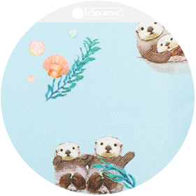 FLOATING SEA OTTERS