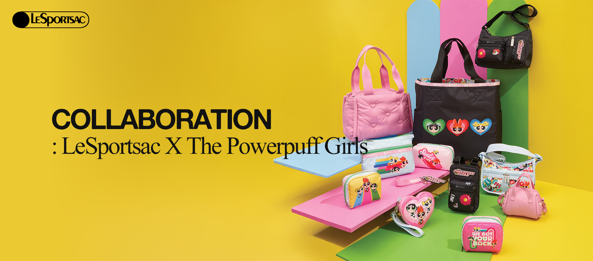 LeSportsac X  The Powerpuff Girls