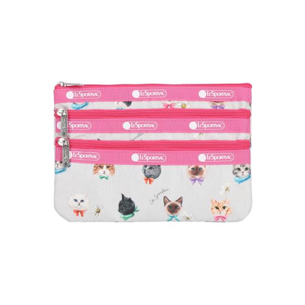 쓰리집 코스메틱 파우치 썸네일 이미지 1