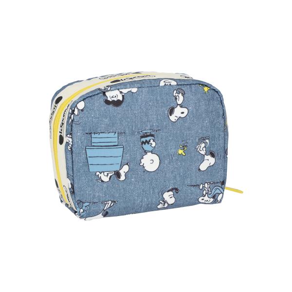 스퀘어 코스메틱 파우치 썸네일 이미지 2